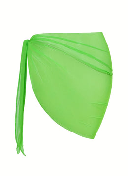 KissICON Sheer Beach Wrap Skirt – Elasticity Resort Essential