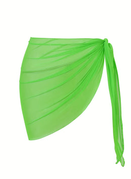 KissICON Sheer Beach Wrap Skirt – Elasticity Resort Essential
