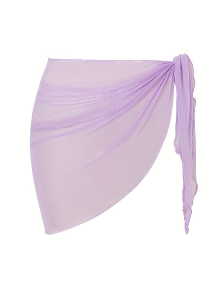 KissICON Sheer Beach Wrap Skirt – Elasticity Resort Essential
