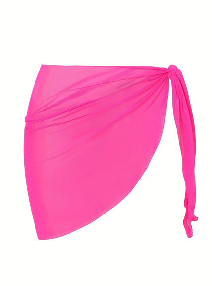 KissICON Sheer Beach Wrap Skirt – Elasticity Resort Essential