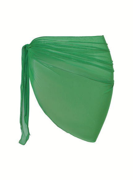 KissICON Sheer Beach Wrap Skirt – Elasticity Resort Essential