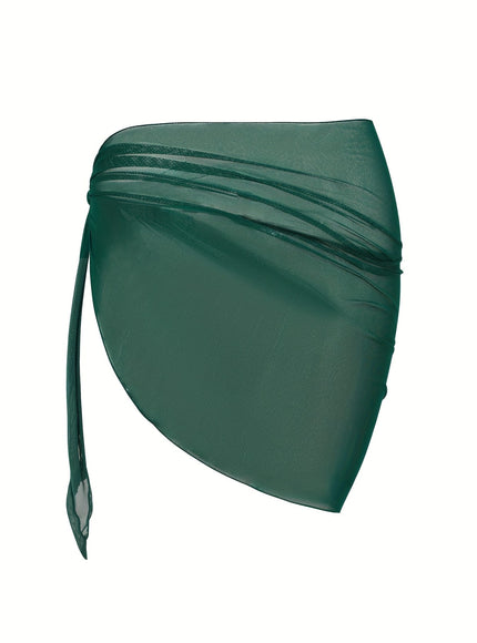 KissICON Sheer Beach Wrap Skirt – Elasticity Resort Essential