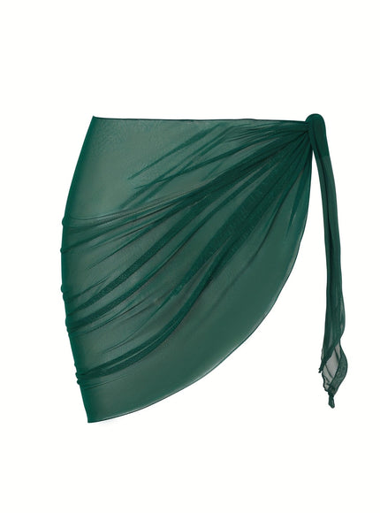 KissICON Sheer Beach Wrap Skirt – Elasticity Resort Essential