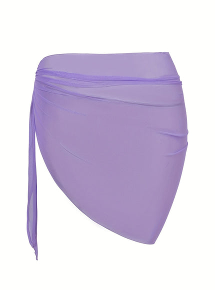KissICON Sheer Beach Wrap Skirt – Elasticity Resort Essential