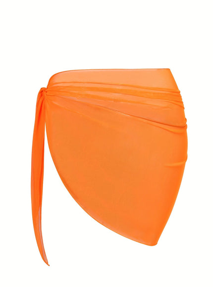 KissICON Sheer Beach Wrap Skirt – Elasticity Resort Essential