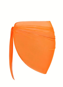 KissICON Sheer Beach Wrap Skirt – Elasticity Resort Essential