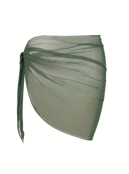 KissICON Sheer Beach Wrap Skirt – Elasticity Resort Essential