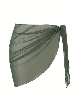 KissICON Sheer Beach Wrap Skirt – Elasticity Resort Essential