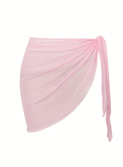 KissICON Sheer Beach Wrap Skirt – Elasticity Resort Essential