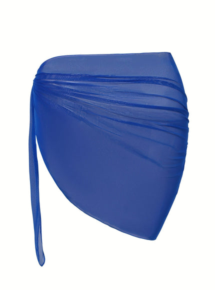 KissICON Sheer Beach Wrap Skirt – Elasticity Resort Essential