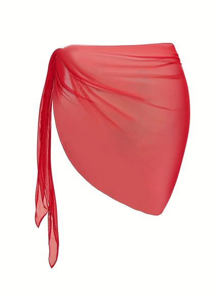 KissICON Sheer Beach Wrap Skirt – Elasticity Resort Essential
