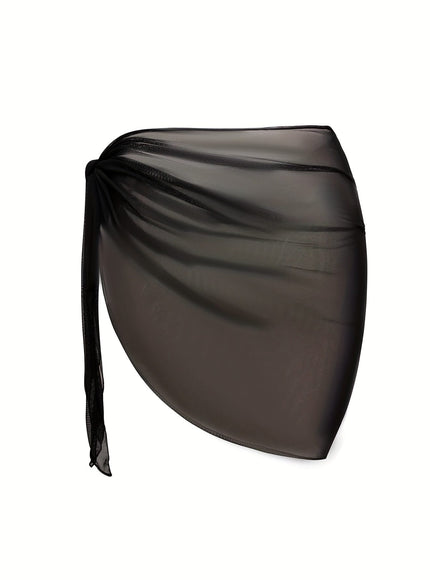 KissICON Sheer Beach Wrap Skirt – Elasticity Resort Essential