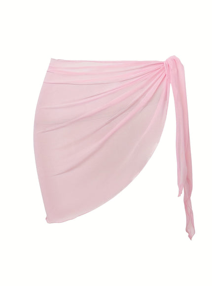 KissICON Sheer Beach Wrap Skirt – Elasticity Resort Essential