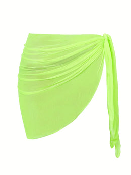 KissICON Sheer Beach Wrap Skirt – Elasticity Resort Essential