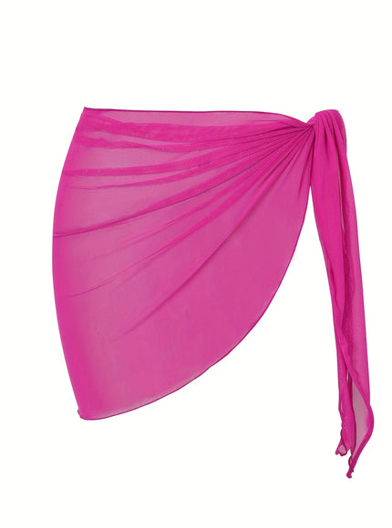 KissICON Sheer Beach Wrap Skirt – Elasticity Resort Essential