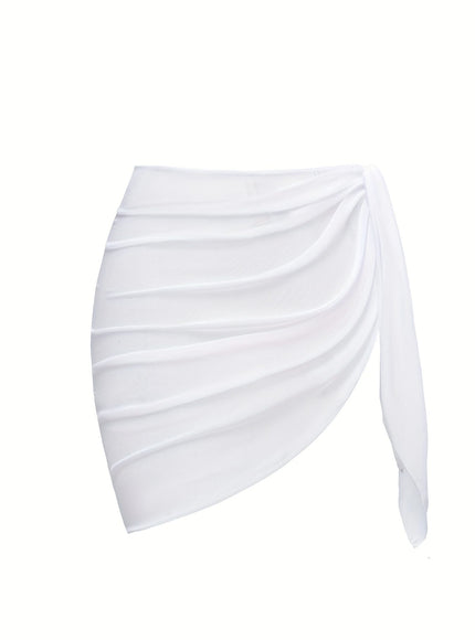 KissICON Sheer Beach Wrap Skirt – Elasticity Resort Essential