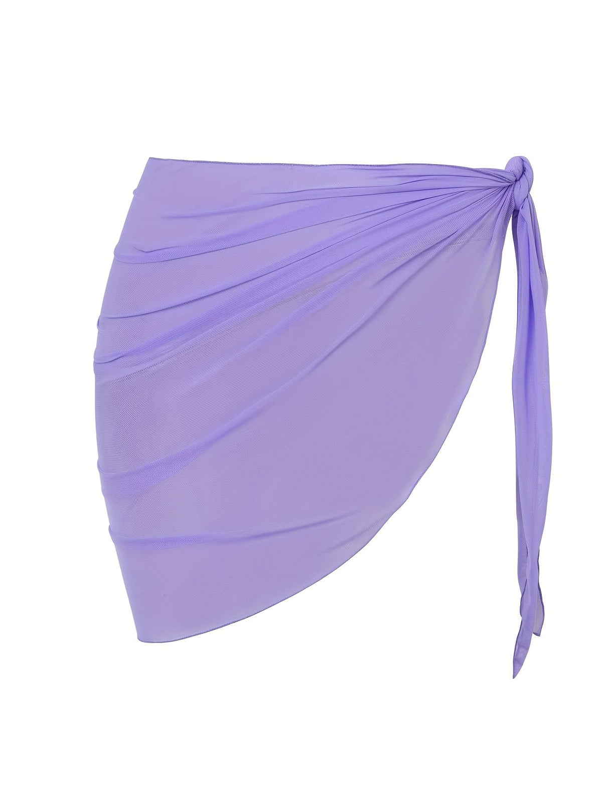 KissICON Sheer Beach Wrap Skirt – Elegant Poolside Vacation