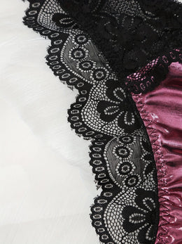 KissICON Sheer Lace Panty – 5 Colors Washable