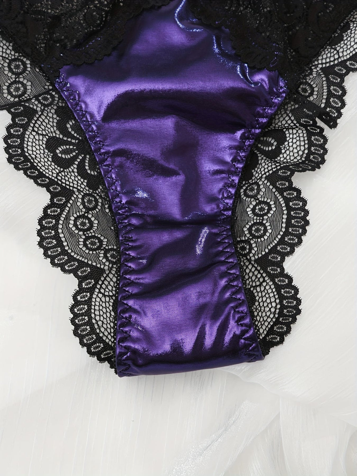 KissICON Sheer Lace Panty – 5 Colors Washable