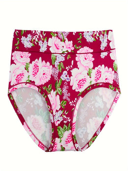KissICON Sheer Rose Highwaisted Panties Seduction