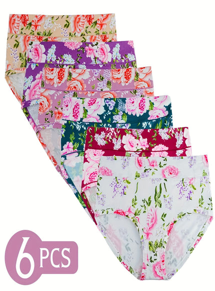 KissICON Sheer Rose Highwaisted Panties Seduction