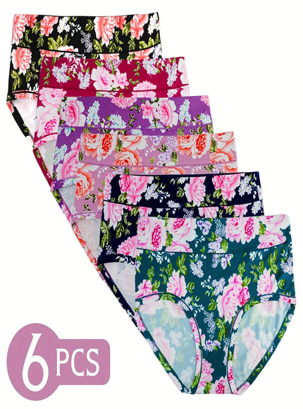 KissICON Sheer Rose Highwaisted Panties Seduction