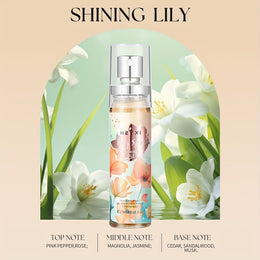 KissICON SHINING LILY Heyxi 4 Floral Body Sprays Longlasting