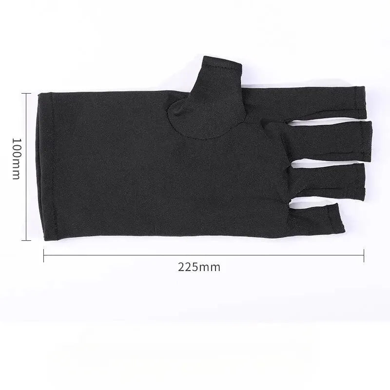 KissICON Short 1 Nail Gloves Anti-UV Anti-blackening Anti-illumination TANNING Tanning Light