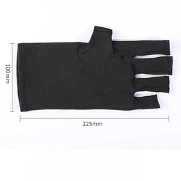 KissICON Short 1 Nail Gloves Anti-UV Anti-blackening Anti-illumination TANNING Tanning Light