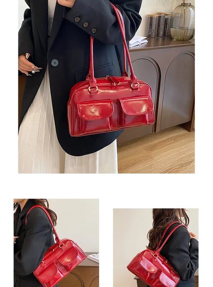 KissICON Shoulder Woman Handbag – Purse Black Bags