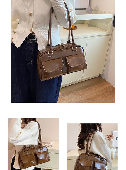 KissICON Shoulder Woman Handbag – Purse Black Bags