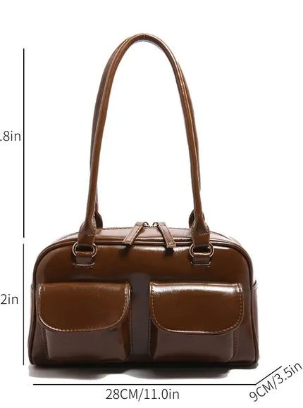 KissICON Shoulder Woman Handbag – Purse Black Bags