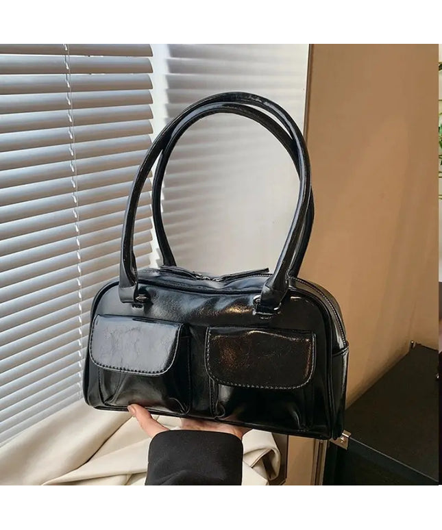 KissICON Shoulder Woman Handbag – Purse Black Bags