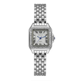 KissICON Silver 1 [KissIcon] Women Watch Gold Steel Quartz Watch -