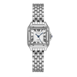 KissICON Silver 2 [KissIcon] Women Watch Gold Steel Quartz Watch -