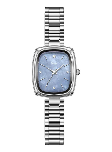 KissICON Silver blue KissIcon Luxury Women Watch Beimu Dial - Waterproof
