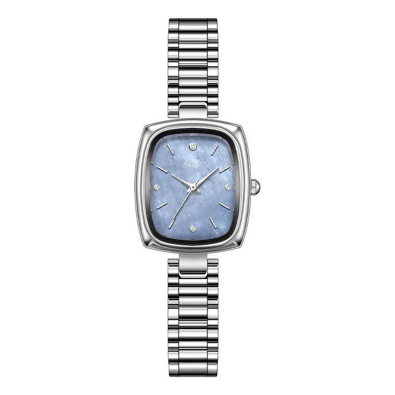 KissICON Silver blue KissIcon Luxury Women Watch Beimu Dial - Waterproof