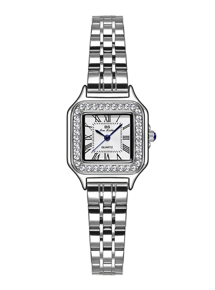 KissICON Silver KissIcon INS Stainless Steel Cheetah Watch - Waterproof