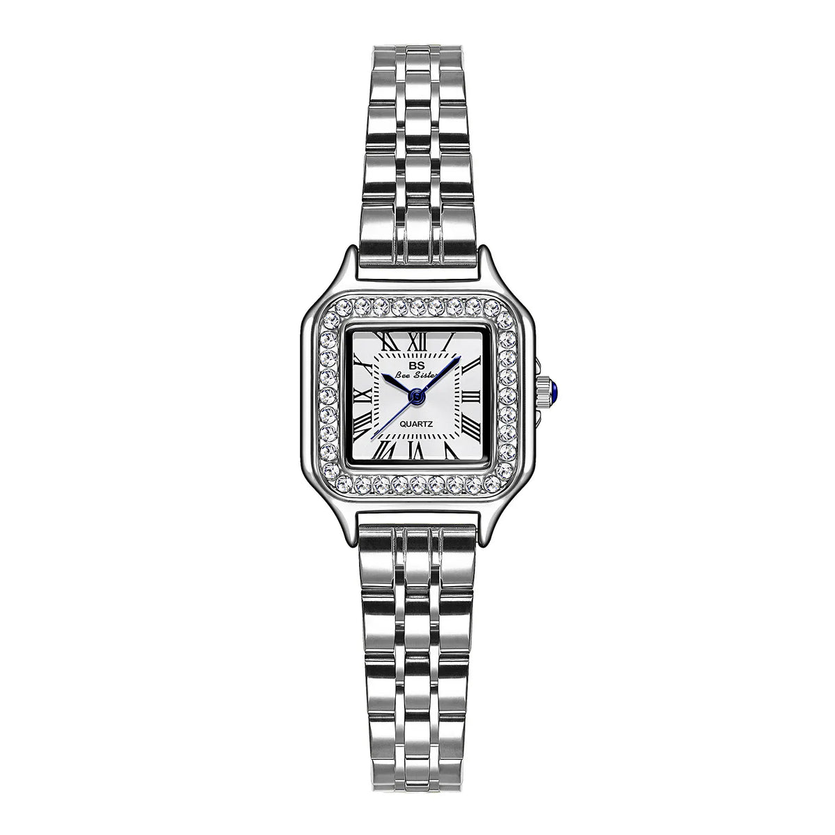 KissICON Silver KissIcon INS Stainless Steel Cheetah Watch - Waterproof