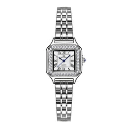 KissICON Silver KissIcon INS Stainless Steel Cheetah Watch - Waterproof