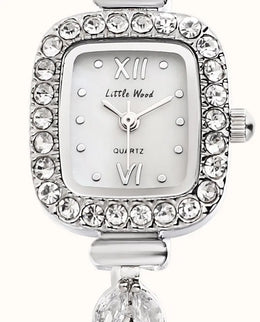 KissICON Silver KissIcon UTHAI L76 Womens Diamond Watch - Waterproof