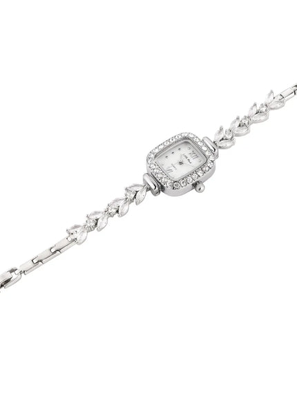 KissICON Silver KissIcon UTHAI L76 Womens Diamond Watch - Waterproof