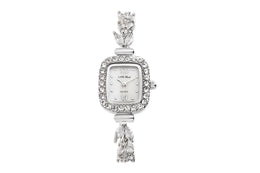 KissICON Silver KissIcon UTHAI L76 Womens Diamond Watch - Waterproof