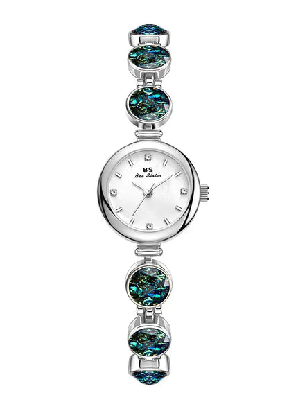 KissICON Silver KissIcon UTHAI V65 Malachite Phantom Watch - Waterproof