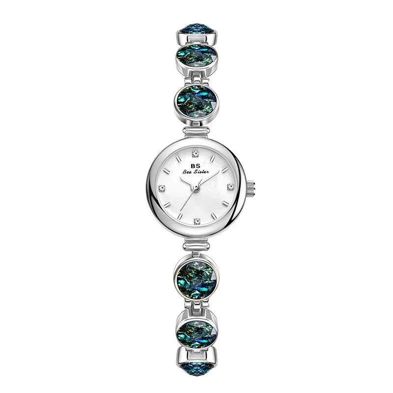 KissICON Silver KissIcon UTHAI V65 Malachite Phantom Watch - Waterproof