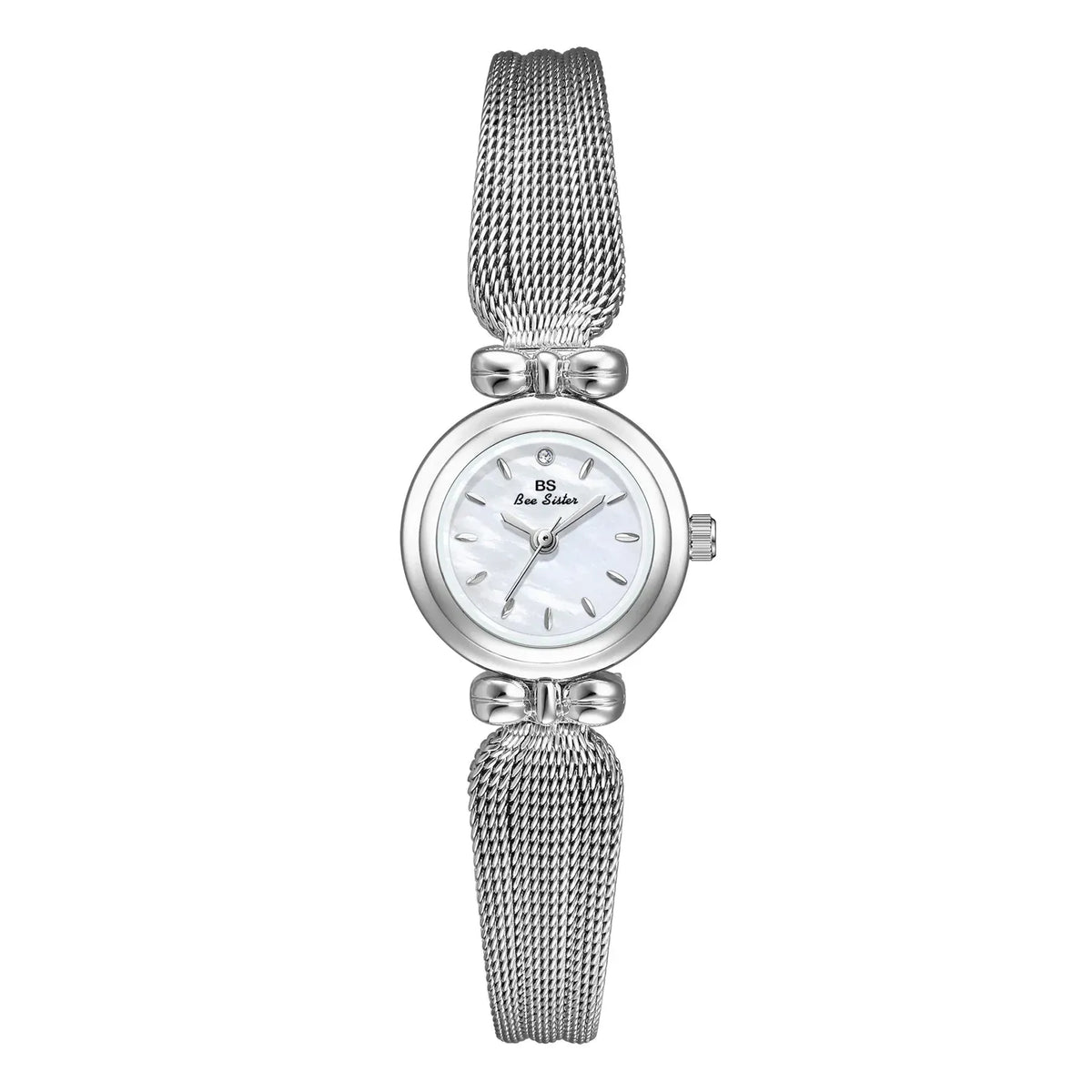 KissICON Silver UTHAI Women Luxury Gold Bracelet Watch Waterproof Quartz