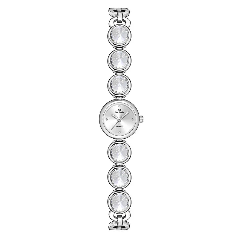 KissICON Silver UTHAI Womens Watch Champagne Gold Waterproof - Quartz