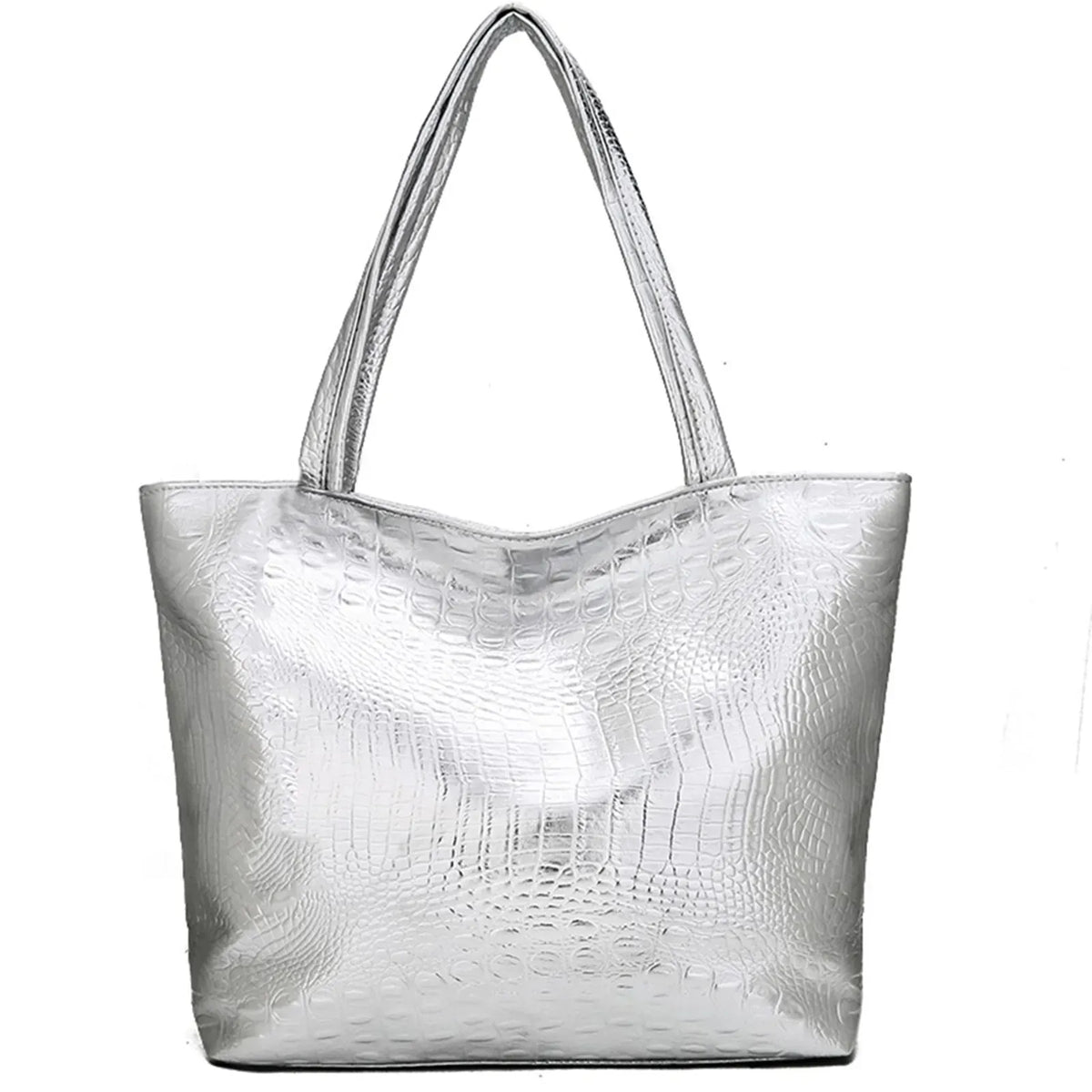 KissICON Silver Women's Daily Handbag – Shoulder Solid Bags