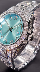 Silvery Light Blue