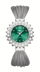 Silvery Shell - Green Face